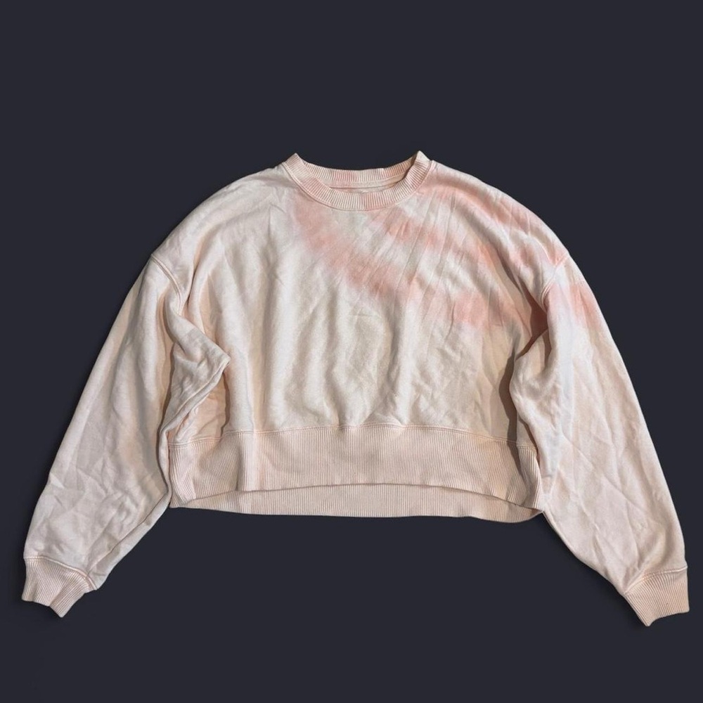 American Eagle boxy semi cropped crew neck sweatshirt